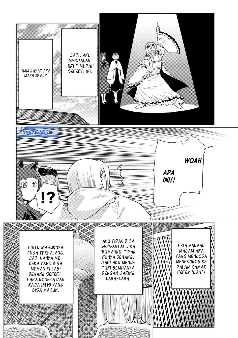 Kumo desu ga, Nani Ka? Chapter 71.2 Gambar 7